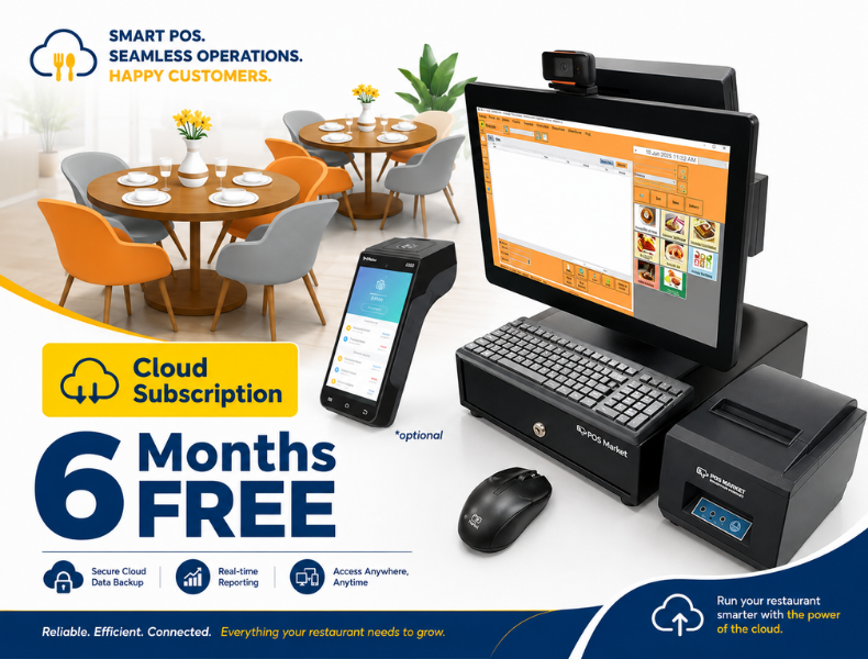 F&B all-in-one POS system bundle