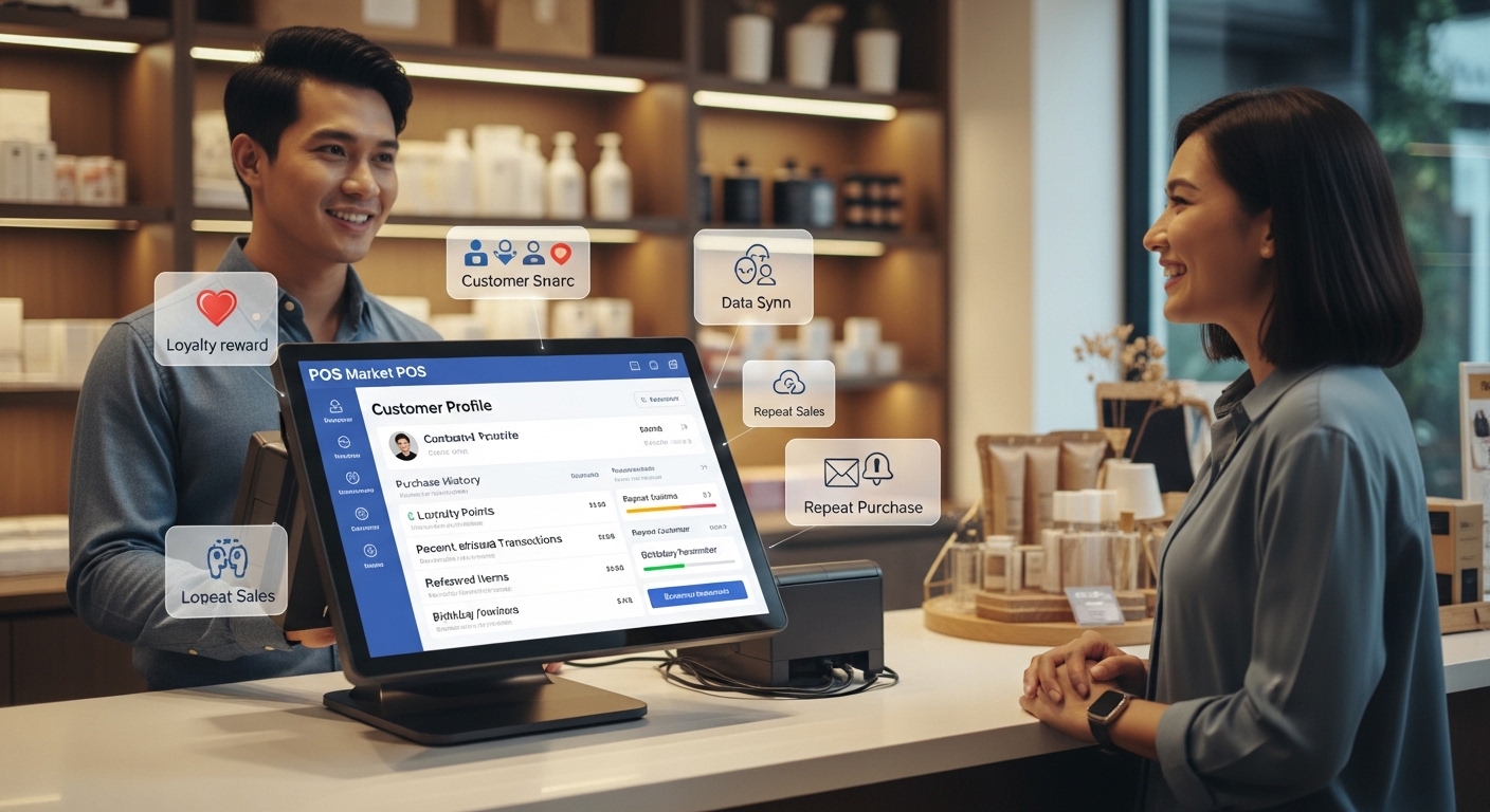 Customer information POS rental