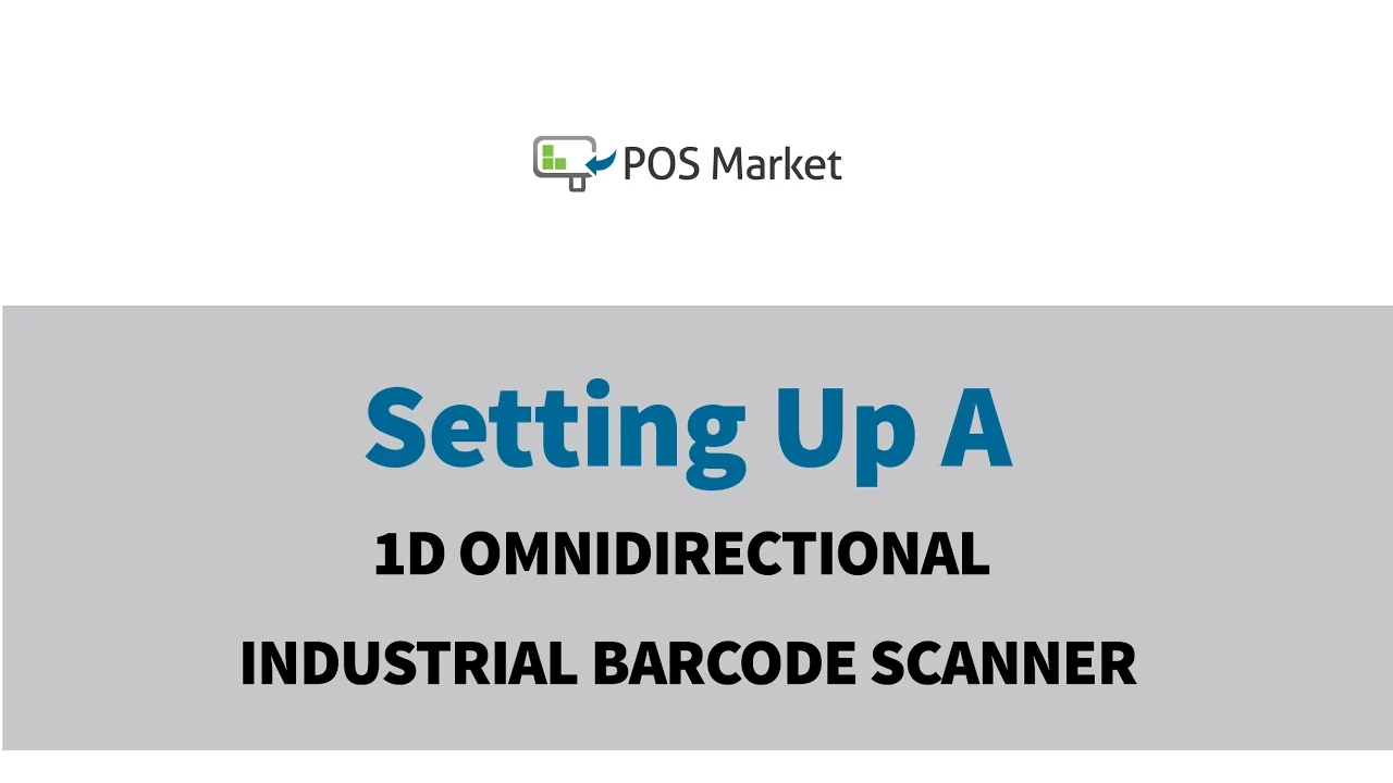 1D Omnidirectional Industrial Barcode Scanner